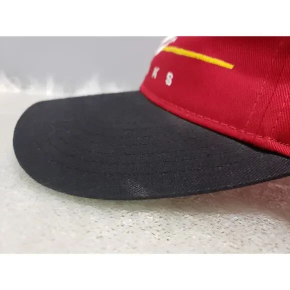 Vintage‎ 90s Atlanta Hawks Underline Snapback Hat Cap